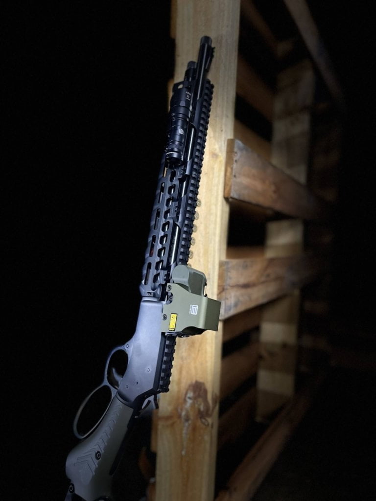 Sureire Scout Light mounted to Costa Ludus Forend Rail