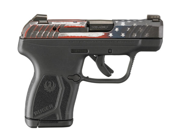 Ruger LCP MAX w American Flag Cerakote