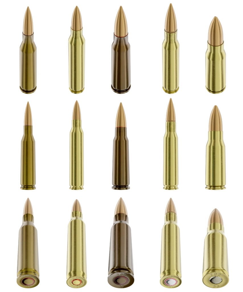 Rifle Bullets in Profile