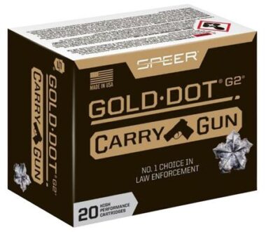 Speer Gold Dot Handgun Ammunition .45 ACP (+P) 200gr HP