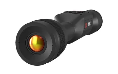 The ATN Thor 5 Thermal Scope is designed for serious shooters and hunters who need precision in the most demanding conditions. Featuring advanced thermal imaging capabilities, this thermal optic offers a resolution of 320x240 with 12-micron sensor technology, providing superior clarity and detection even in complete darkness. With its versatile 4-16x magnification range, the Thor 5 is equipped to handle long-range engagements, allowing you to detect targets up to 960 yards, recognize them at 432 yards, and identify them at 260 yards. The smart HD optics deliver detailed images, while the multiple reticle patterns and colors offer customization for various shooting environments. Powered by a long-lasting Li-ion battery, the ATN Thor 5 offers over 10 hours of continuous use, making it a reliable companion on extended hunts or tactical missions. The lightweight black matte finish and ergonomic design ensure comfort during use, and the intuitive controls make adjustments easy even in high-pressure situations. Key Features: Magnification: 4-16x for versatile long-range precision Resolution: 320x240 with 12-micron sensor for clear imaging Battery Life: 10+ hours with Li-ion battery for extended use Field of View: 12.60 x 9.40 degrees Detection Range: Up to 960 yards Multiple Reticles: Customizable reticle patterns and colors Focus Range: 960 yards for optimal target acquisition Size: 30mm tube diameter for compatibility with standard mounts Color: Black matte finish for stealth and durability Whether you're hunting or engaged in tactical operations, the ATN Thor 5 Thermal Scope provides superior thermal imaging and performance you can rely on. Dimensions: Length: 16.3" Height: 5.45" Width: 8.1" Weight: 39.85 oz