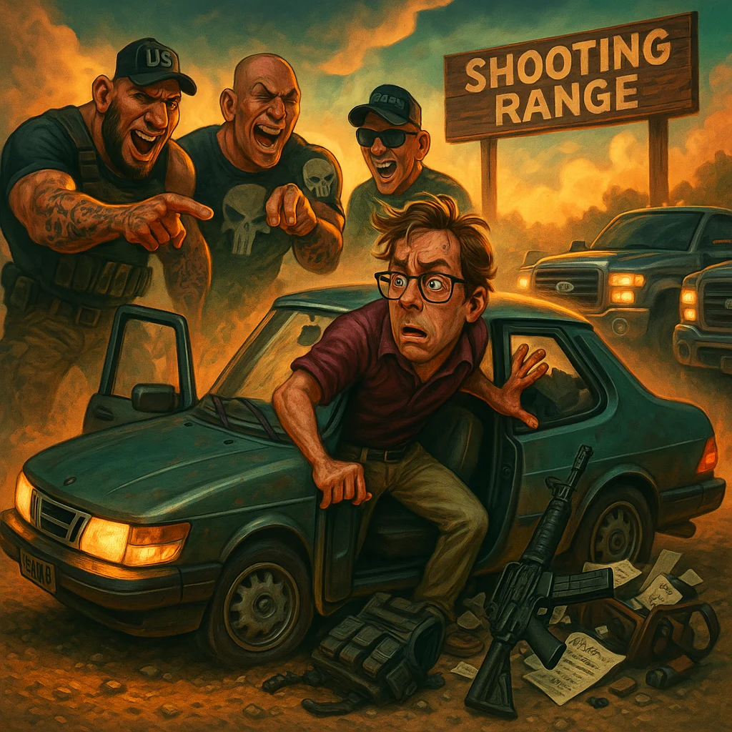 Zeroing your Rifle -New Shooter is Disheveled as he shows up.