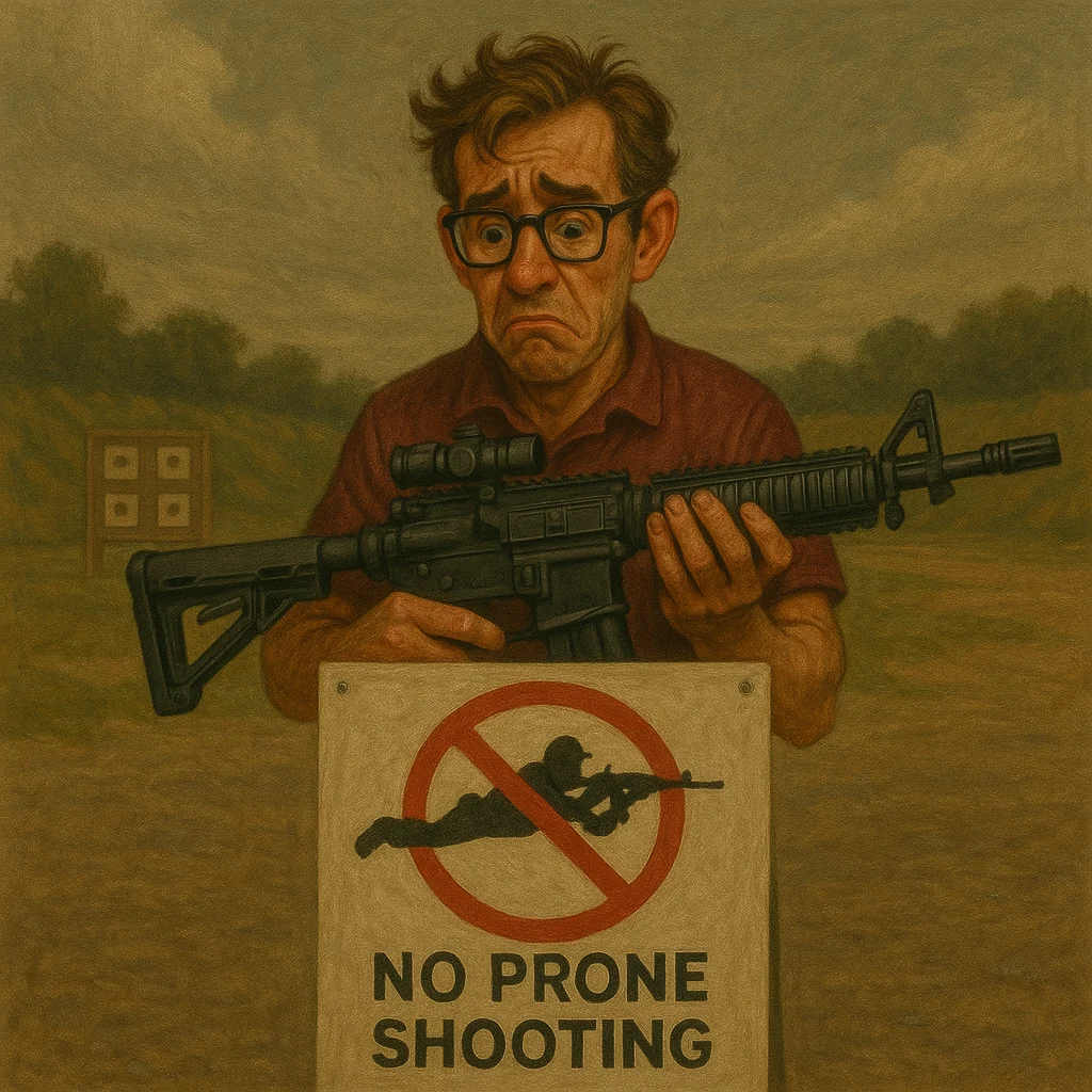No Prone Shooting Allowed