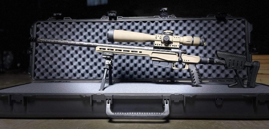 Custom-Built 300 Win Mag Rifle in FDE