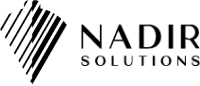 Nadir Solutions Logo Black with Name