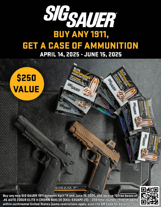 Sig Sauer 1911 Promo with Ammo