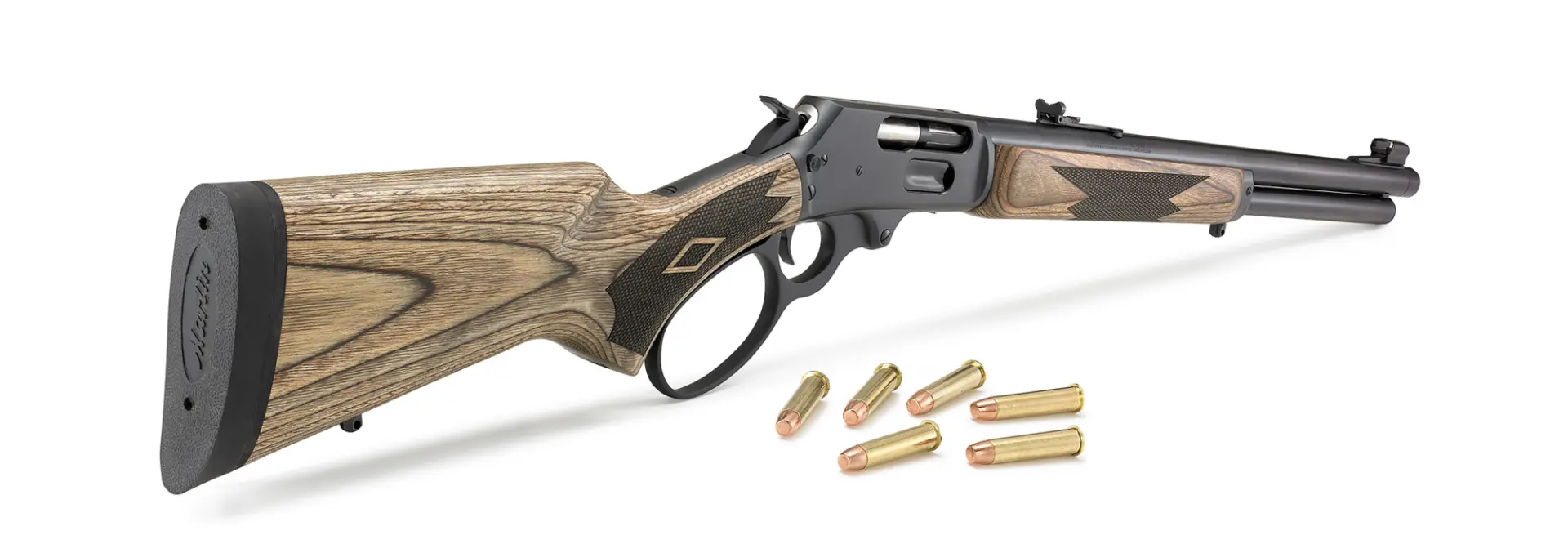 Marlin 1895 Guide Gun - Lever Action 45-70 Govt with Wood Grain Stock