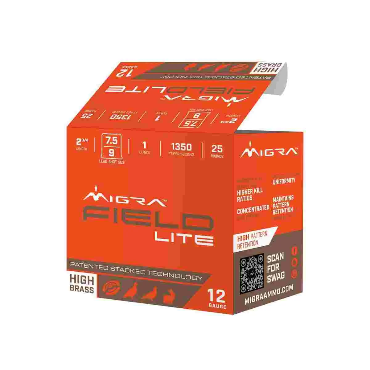 Migra Ammunition 20 Gauge – 25rd