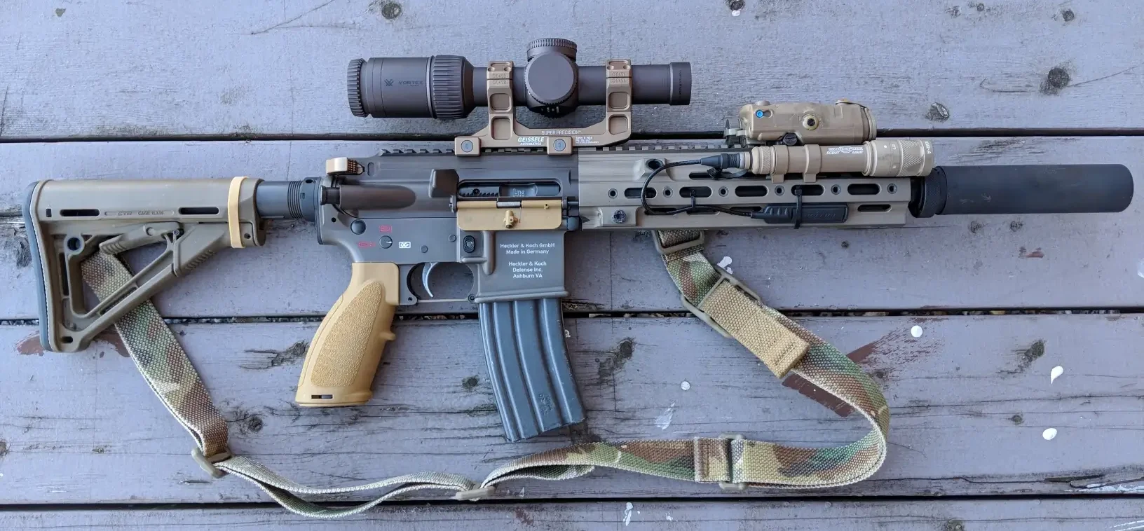 HK 416 Profile in Unit Mockup