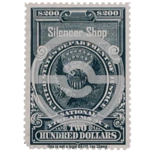 ATF Form 4 NFA Tax Stamp