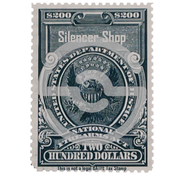 ATF Form 4 NFA Tax Stamp