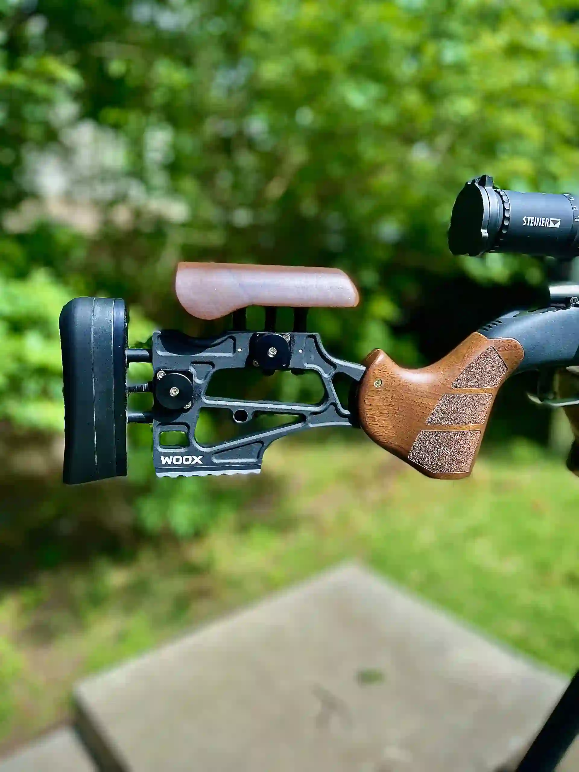 Woox Furiosa Buttstock with Walnut Wood Finish